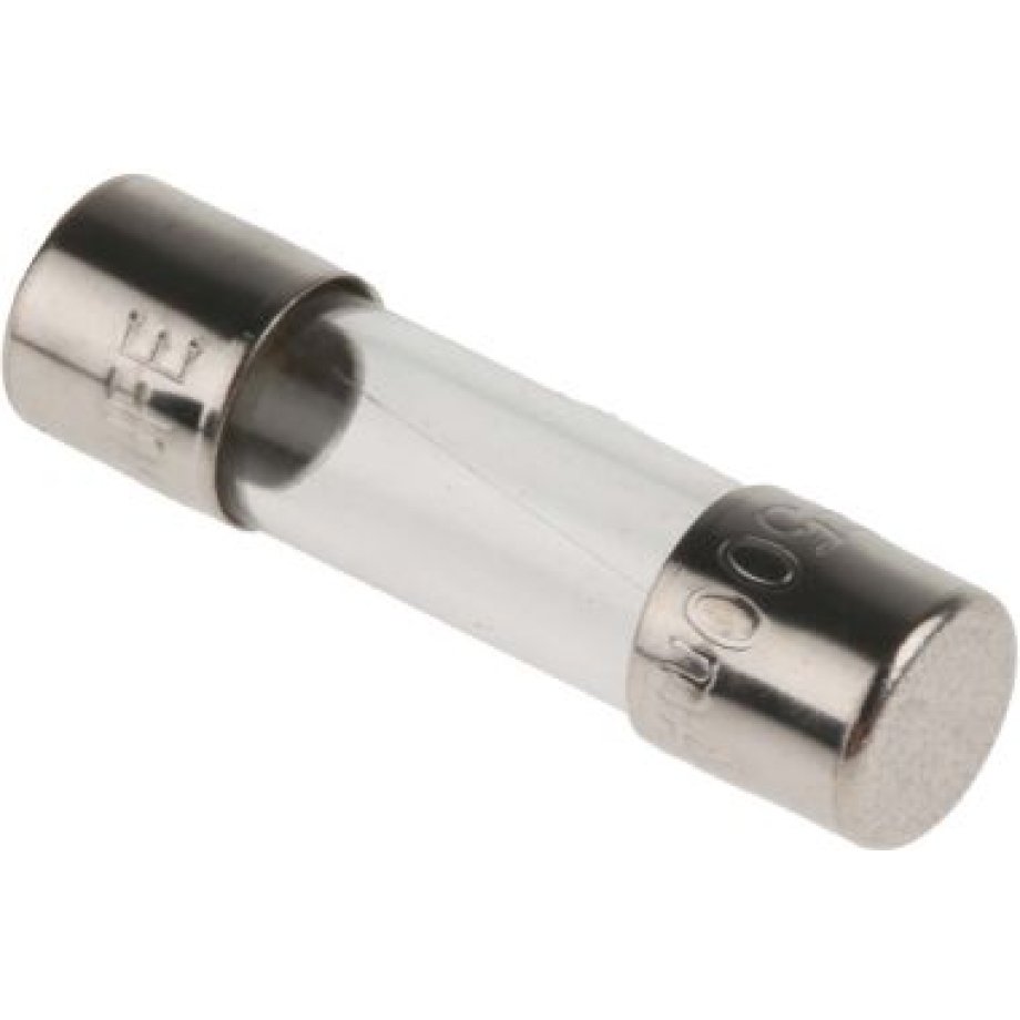 RS PRO 500mA F Glass Cartridge Fuse, 5 x 20mm