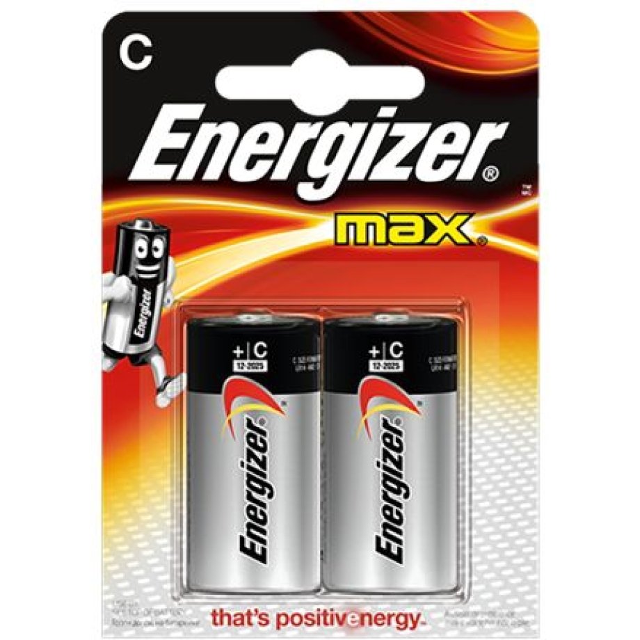 Energizer Energizer MAX 1.5V Alkaline C Batteries